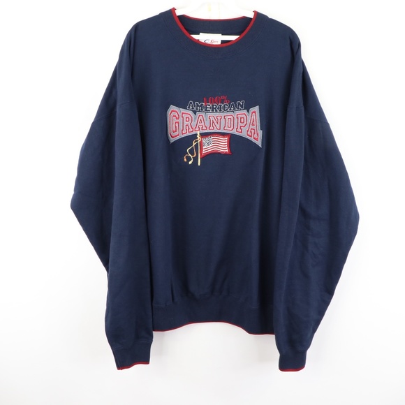 American Grandpa Sweatshirt Mens Xl 